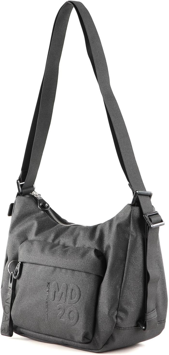 Mandarina Duck Damen Md 20 Lux Hobo/Rucksack, 30,5x25,5x13,5 (L x H x W) Black Universe, Black Unive