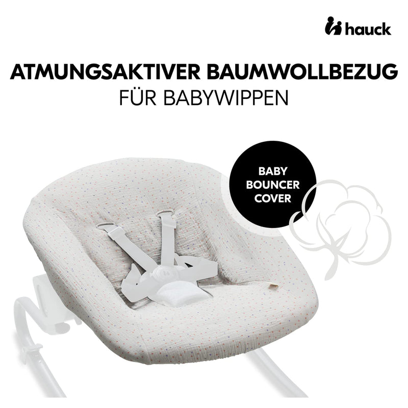 Hauck Schonbezug für Babywippen und Newborn Aufsätze Alpha Bouncer Premium, Alpha Newborn Set Plus,