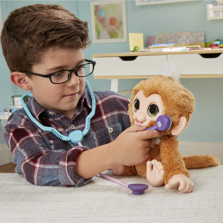 Hasbro FurReal E0367EU4 - Kleiner Patient Zandi interaktives Plüschtier