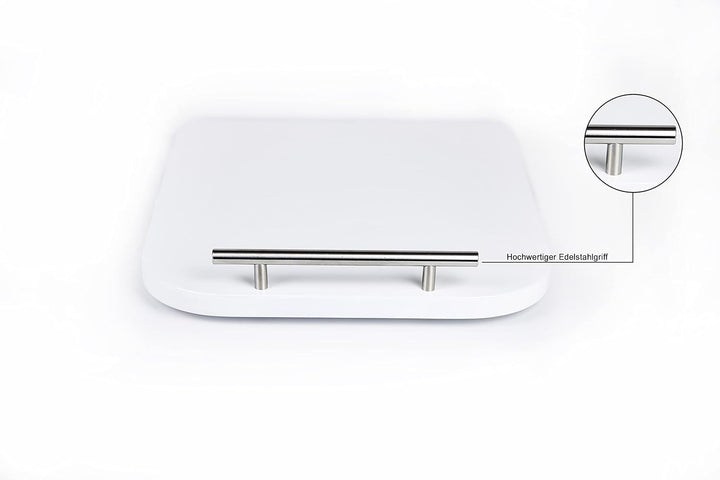 GZ-Design Premium Gleitbrett für Thermomix TM5/TM6 - Edelstahlgriff - Zubehör - Holz - Buche - Made