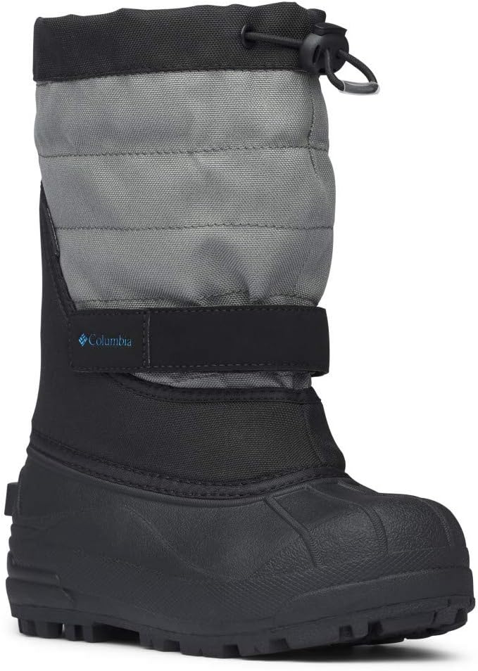 Columbia Jungen Youth Powderbug Plus Ii 26 EU Schwarz Black Hyper Bl 010, 26 EU Schwarz Black Hyper