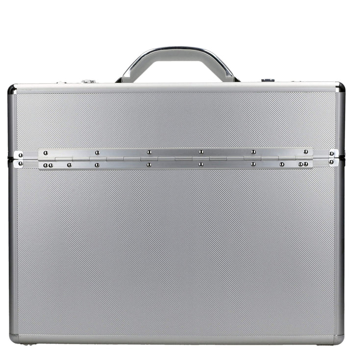ALUMAXX Pilotenkoffer "ALPHA", Aluminium, silber VE = 1