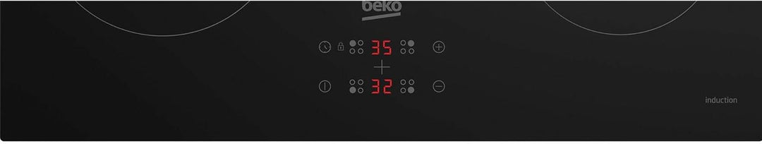 Beko hii 64401mt Hob Black Built-in Zone Induction Hob, 18 centimeters