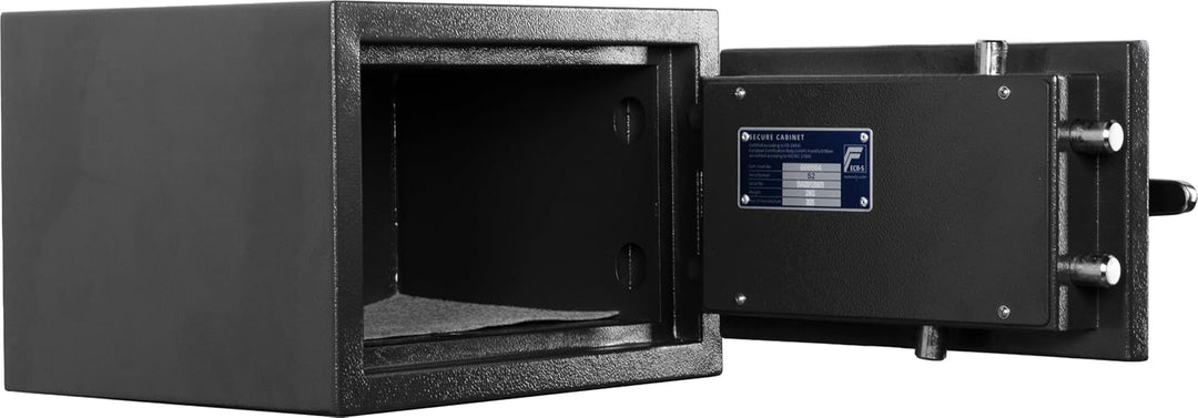 Mechanischer Safe zertifiziert g EN 14450:2017 S2 Standard ECB-Certification mit Doppelbartschloss E