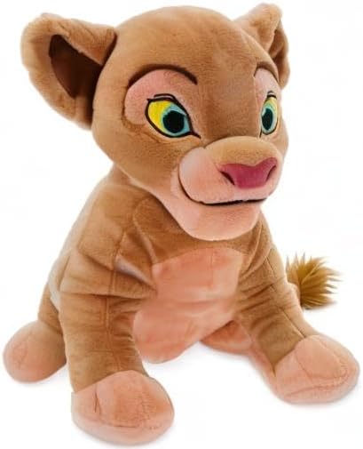 Disney Store Offizielles mittelgrosses Kuscheltier Nala, Der König der Löwen, 32 cm, Klassische Figu