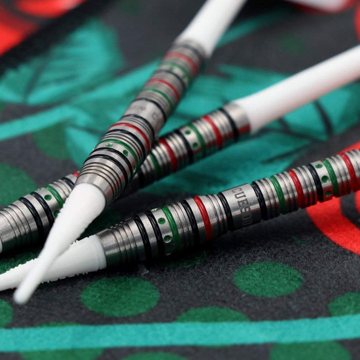 CUESOUL Jazz-Metal 19g Soft Tip 90% Wolfram Dart Set mit integrierten ROST Flights CSJM-JMRWDT19, CS