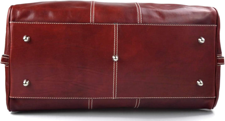 Leder reisetasche manner damen mit griffen schultertasche leder made in Italy weekend tasche reise t