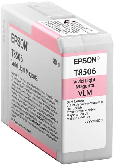 Epson T850600 Singlepack Vivid, Light Magenta light magenta Standardverpackung, light magenta Standa