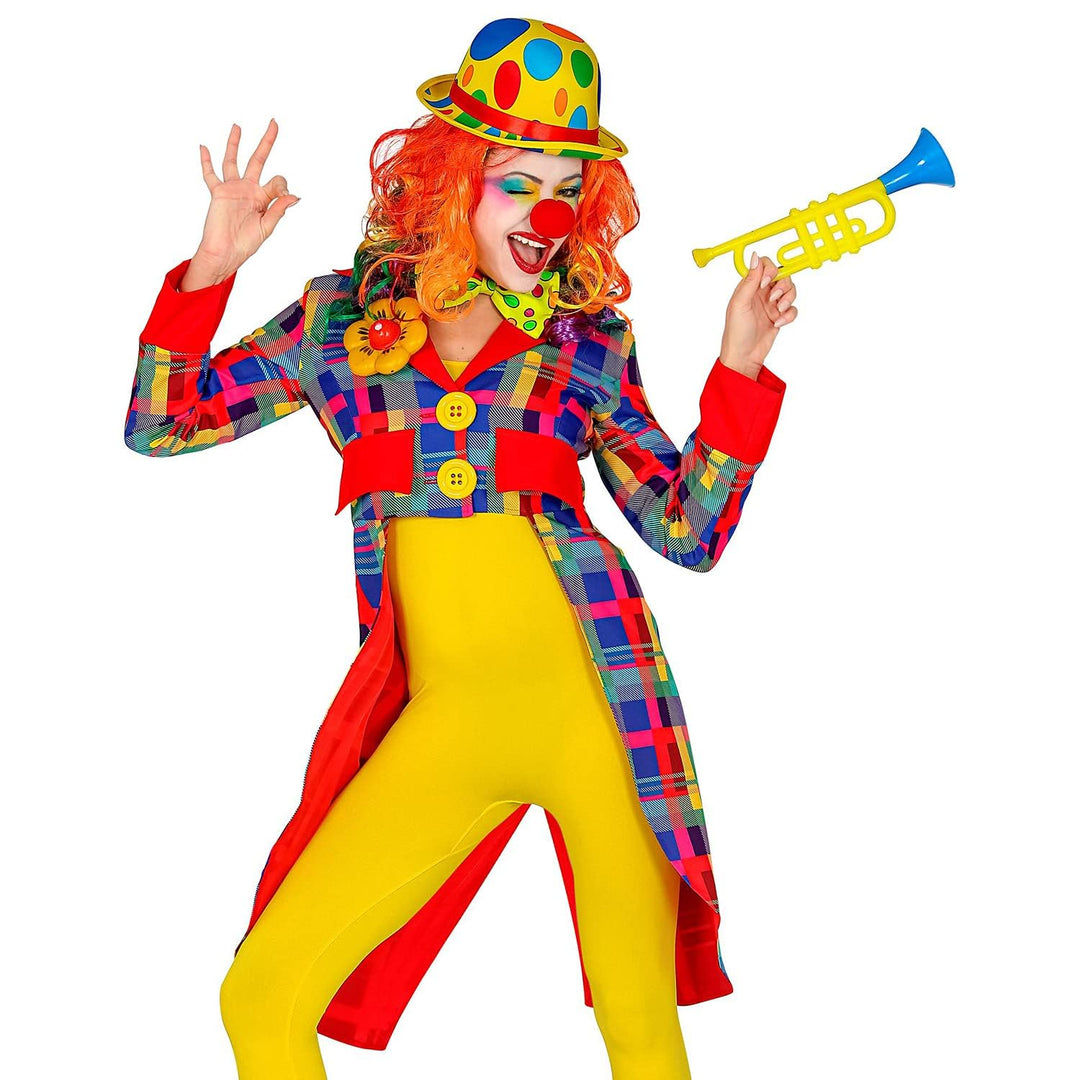 Widmann - Kostüm Clown, Frack, Zirkusdirektorin, Motto-Party, Karneval XL, XL