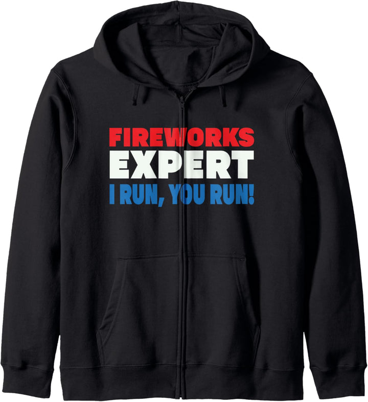 4. Juli-Shirt. FIREWORKS EXPERT Direktor USA Flagge Geschenk Kapuzenjacke