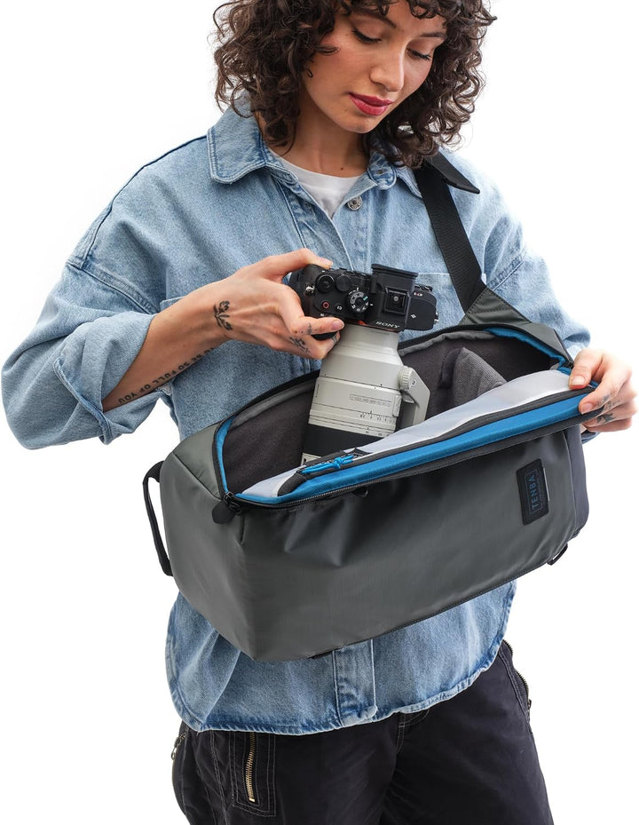Tenba Solstice v2 Family v2 16L Sling Bag Tragetasche Grau, v2 16L Sling Bag Tragetasche Grau
