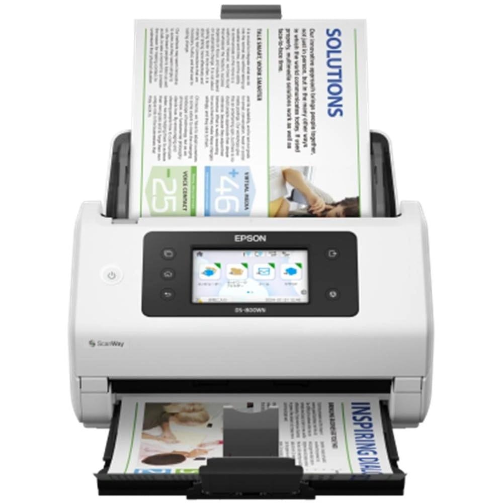 Epson Workforce DS-800WN - Dokumentenscanner - Duplex - A4/Legal - 600 DPI x 600 DPI - bis zu 50 Sei