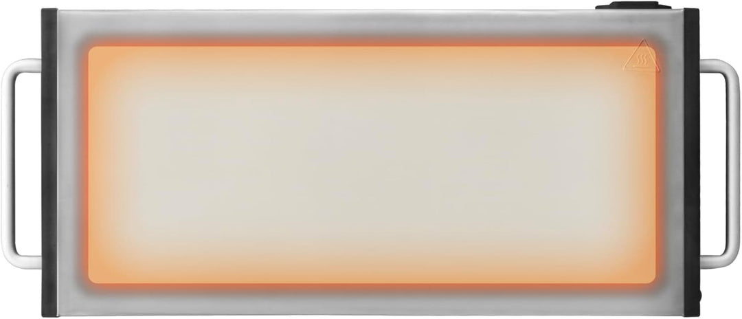 Unold 58845 Wärmespeicherplatte Elena - 1100 Watt, mobil, Keramik, Aufheizzeit 5 Min., Aufladbar, mi