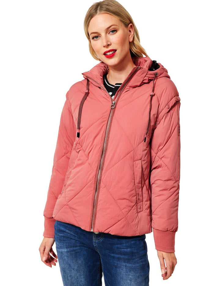 Street One Damen Steppjacke 44 Vintage Rose, 44 Vintage Rose