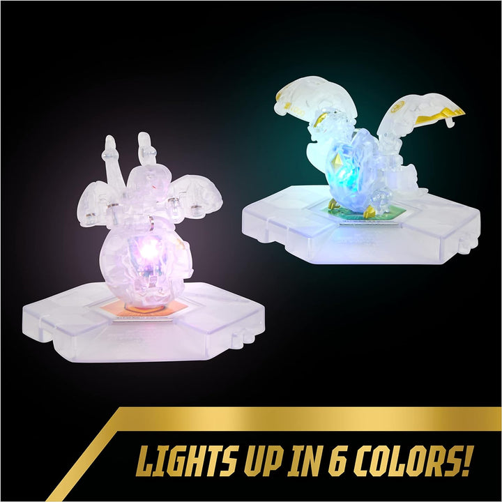 BAKUGAN 'Evolutions' Genesis Collection 8er Pack, inkl. 2 leuchtenden Bällen mit integrierten LEDs