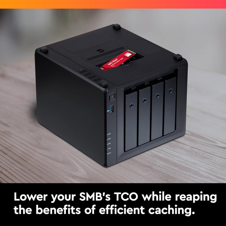 WD Red SN700 NVMe SSD 1 TB (SSD für NAS-Geräte, 24/7‐NAS‐Workloads, Dauerhaltbarkeit von bis zu 2.00