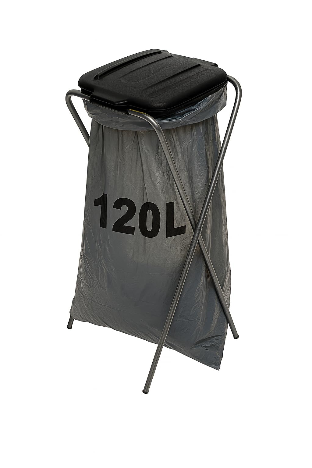 gardivo Müllsackständer 120 l, Müllsackhalter, Ständer für Müllsäcke, Abfalltrenner Müllbeutelhalter