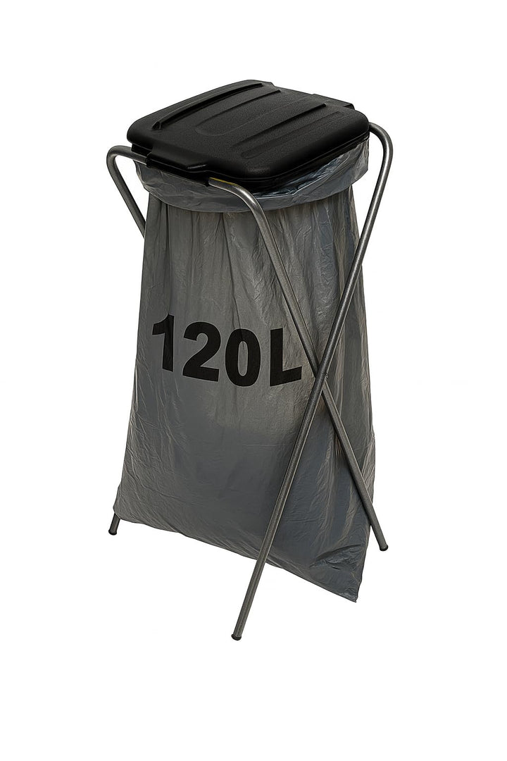 gardivo Müllsackständer 120 l, Müllsackhalter, Ständer für Müllsäcke, Abfalltrenner Müllbeutelhalter