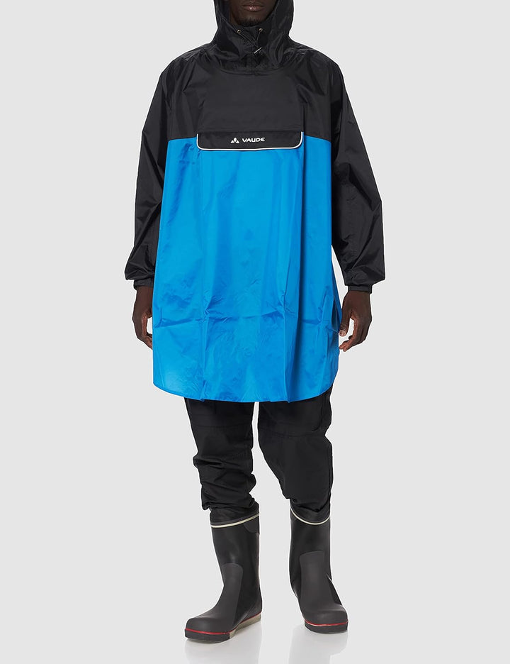 VAUDE Valero Poncho - Regenponcho L Blau, L Blau
