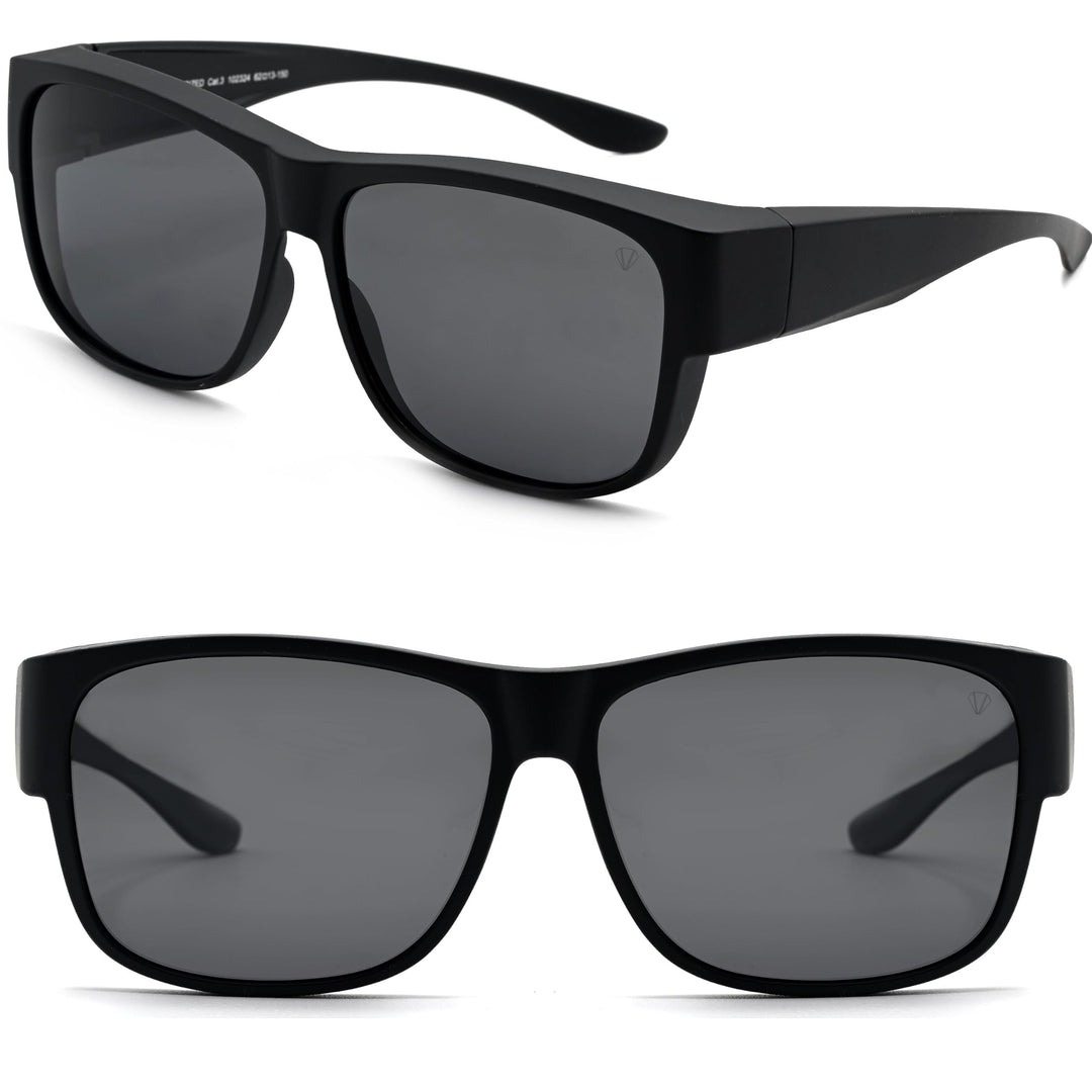 Polarisiert Überzieh Sonnenbrille mit Antireflex, Überbrille Sonnenbrille für Brillenträger, Ultrale