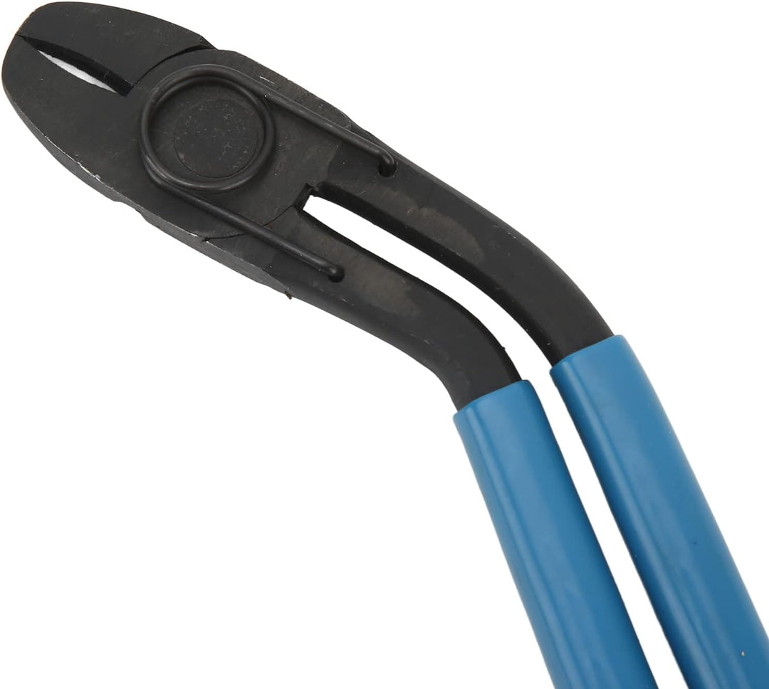 angled hog ring pliers,Hog-Ring-Zange,Abgewinkelte Hog-Ring-Zange,Gebogener Kopf,Gebogen,Offen,Abgew