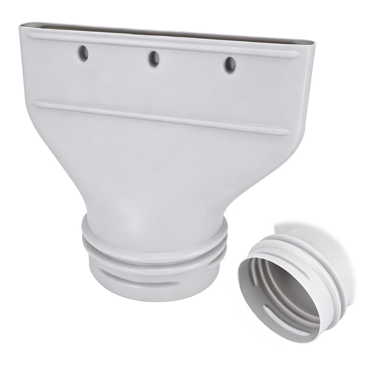 Klimaanlage Abluftschlauch Adapter Flach, Abluftschlauch Klimagerät Adapter 130mm/150mm für Fenster,