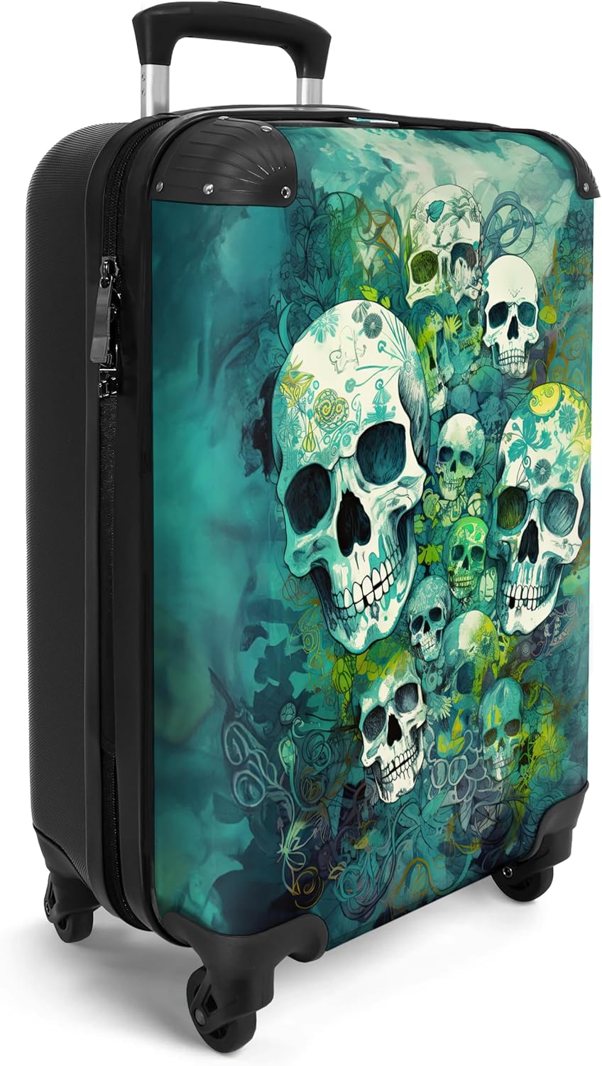 NoBoringSuitcases.com® Handgepäck, Hartschalenkoffer mit TSA Schloss, Trolley, Reisekoffer, Carry on