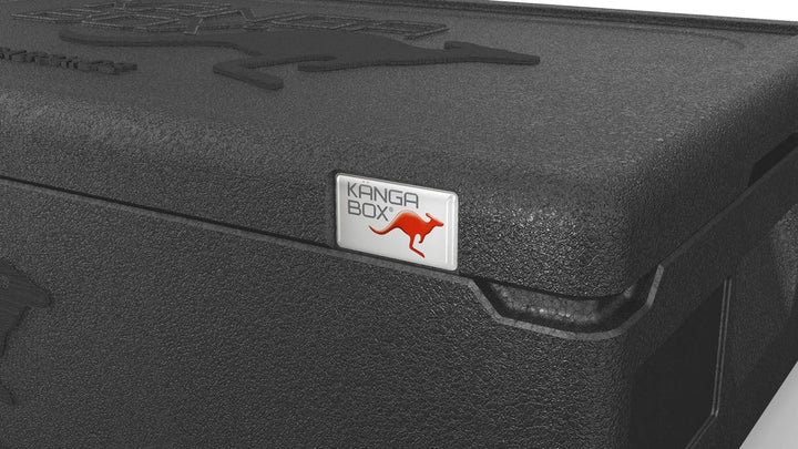 KÄNGABOX® Thermobox Expert GN 1/1 - Die Thermobox für Profis. 21-46 Liter EPP Isolierbox Schwarz 21