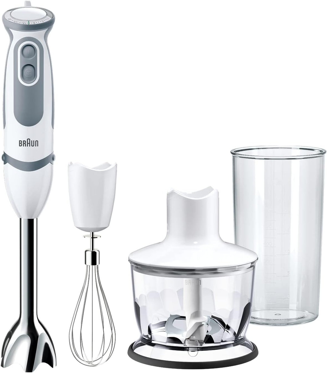 Braun MultiMix 5 HM 5000 Handmixer - Handrührgerät mit stufenloser Geschwindigkeitsregelung, 700 Wat