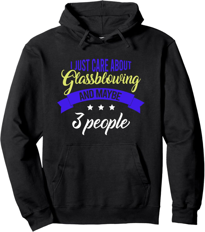 Glasbläser, Glasformer, Blasrohr für Künstler, Glasbläser, Kunst Pullover Hoodie