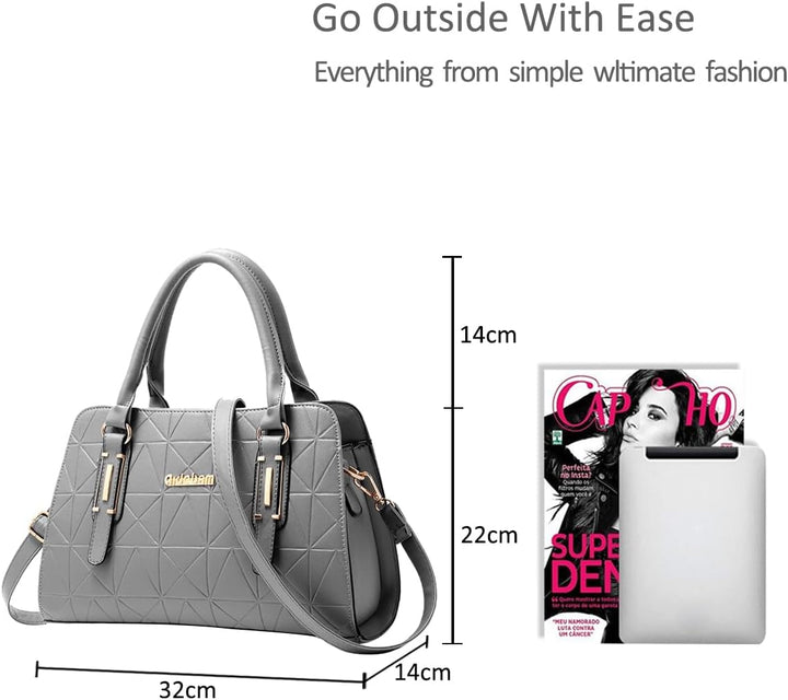 NICOLE&amp;DORIS Damen Handtaschen Umhängetasche Damenhandtaschen Henkeltaschen Schultertaschen Crossbod
