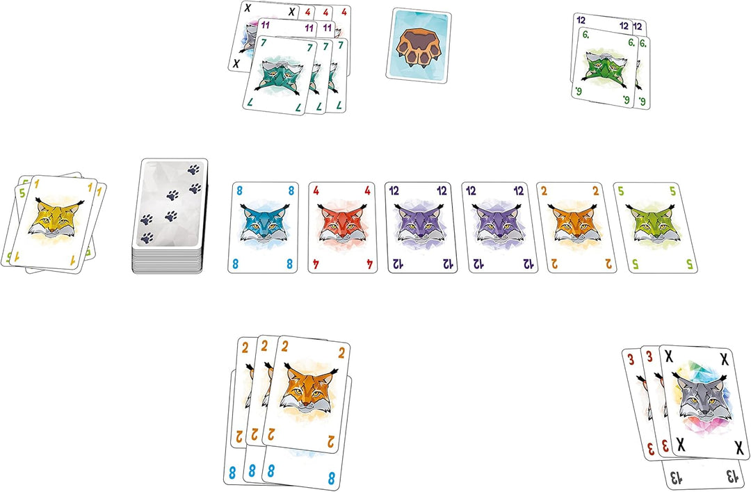 AMIGO 02401 6 nimmt 30 Jahre-Edition & 02204 Kartenspiel, bunt Bundle mit Kartenspiel