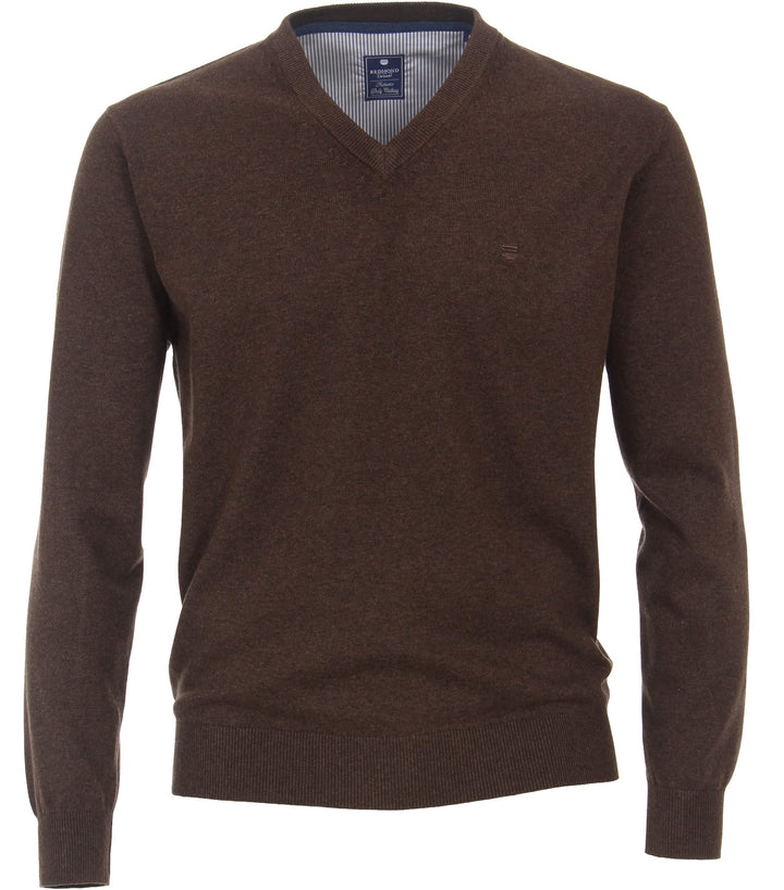 Redmond Pullover Uni XL 32 Braun, XL 32 Braun