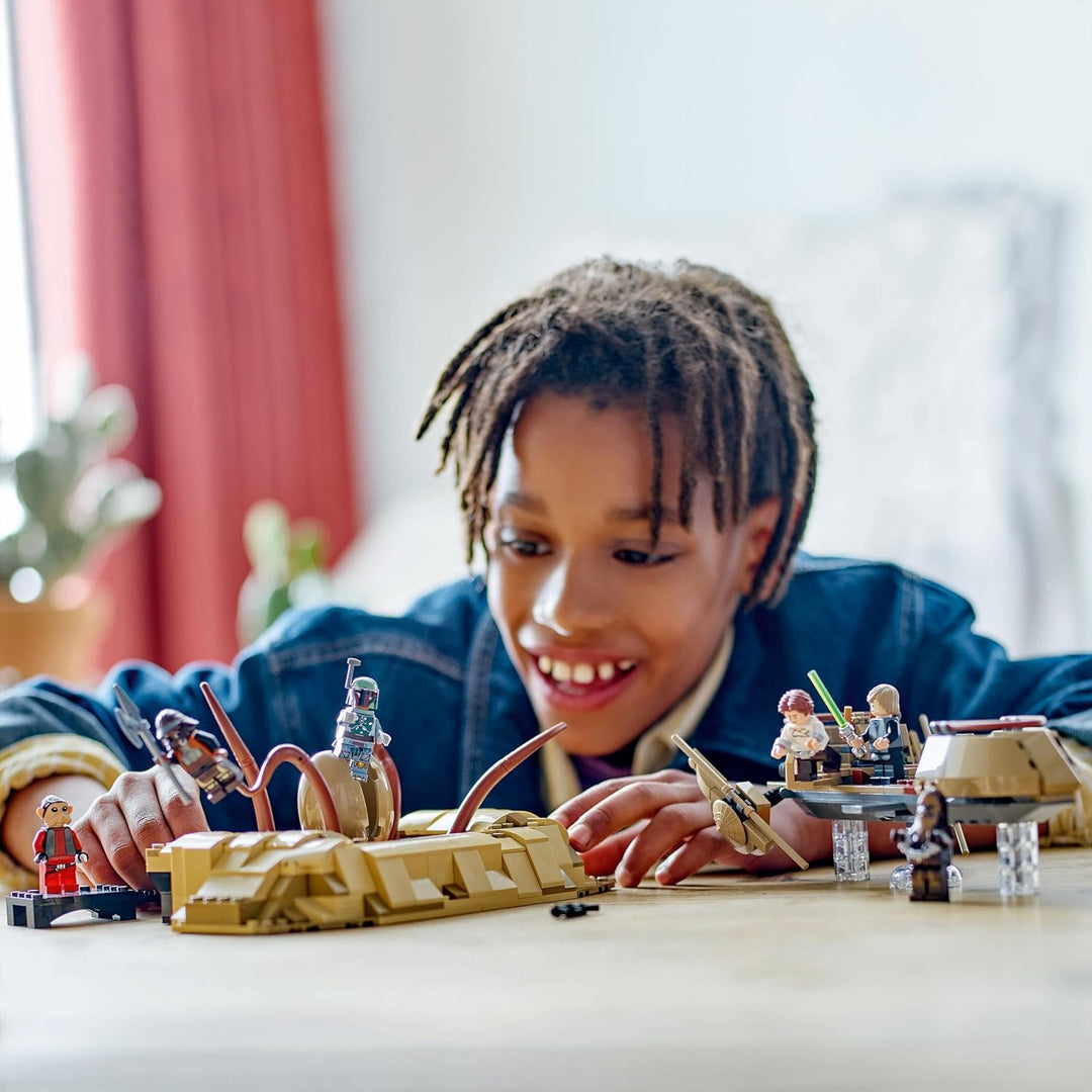 LEGO Star Wars: Die Rückkehr der Jedi-Ritter Wüsten-Skiff und Sarlacc-Grube, Fantasy-Set zum Sammeln