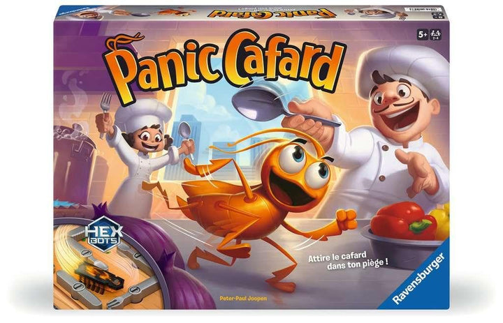 Ravensburger – Panic Cafard – Gesellschaftsspiel für Kinder – für 2 bis 4 Spieler – ab 5 Jahren – 21