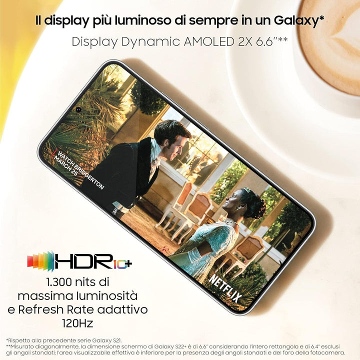 Samsung Galaxy S22+ EU-256-8-5G-bk SAMS Galaxy S22+ 5G 256/8 Black