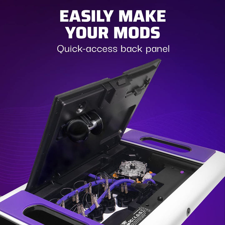 VICTRIX PS5 PRO FS– weiss Fightstick Weisser Hebel, Weißer Hebel