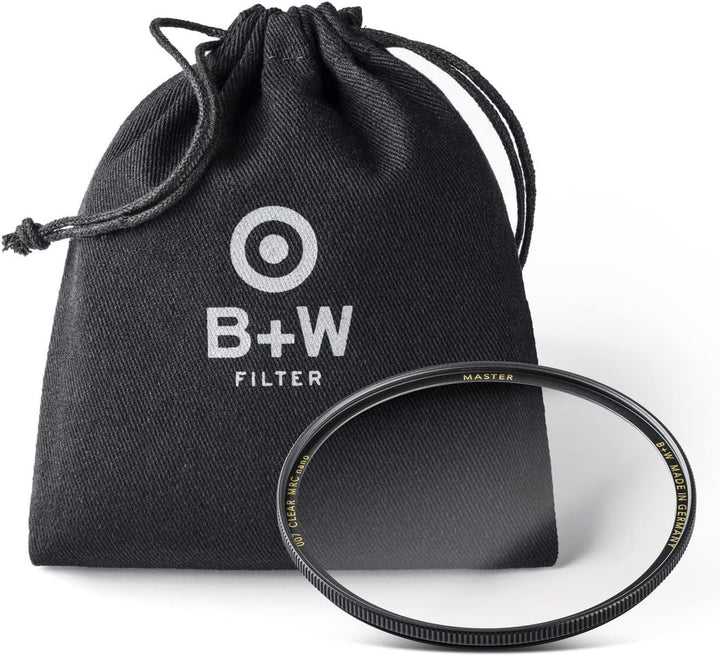 B+W Schutz-Filter, Clear Filter MRC Nano Master 55mm (16x vergütet, Slim, Premium), Black, 1101521