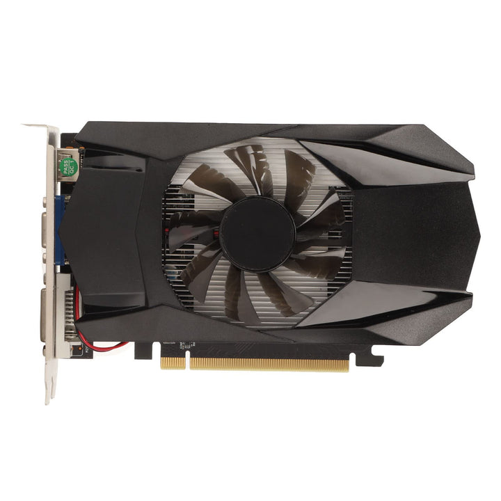 Sxhlseller 4 GB GDDR5-Grafikkarte, Computer-PC-Gaming-Grafikkarte, 128-Bit-1000-MHz-Kernfrequenz, Un