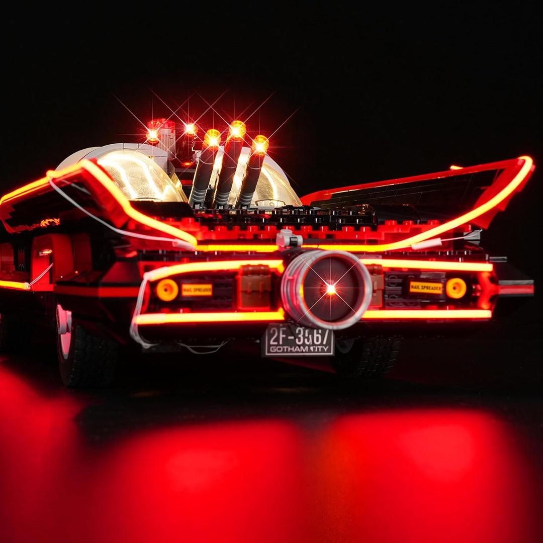 LED Light Kit Compatible with Lego Batman: The Classic TV Series Batmobile, LED Lighting Set Compati