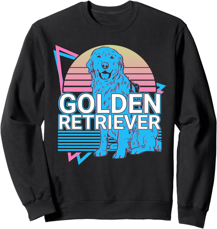 Golden Retriever Retro Sweatshirt