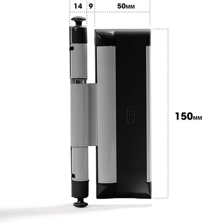 Cal Doublex XL - Fenstersicherung gegen Einbruch, auch für Balkontür, Terassentür Einbruchschutz, Fa