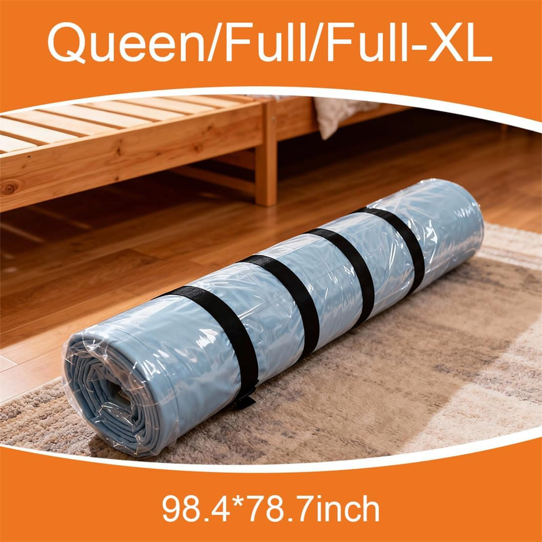 Vakuumbeutel für Matratzen 200x250cm Matratze Vakuumieren Aufbewahrungsbeutel mit Spanngurten für Um
