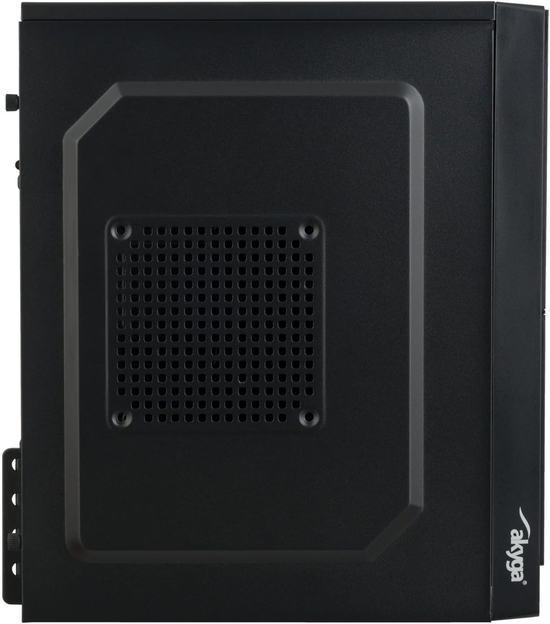 Micro ATX Akyga AK36BK Gehäuse 1x USB 3.0 schwarz ohne PSU