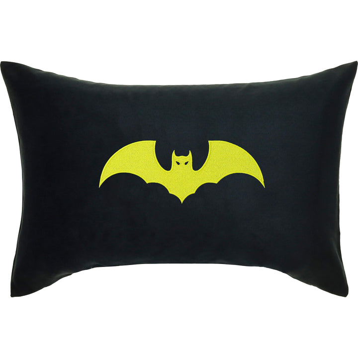 EXPRESS-STICKEREI Superhero Dekokissen Bettwäsche Fledermaus Bat Wohnzimmer Deko Superhelden Comic S