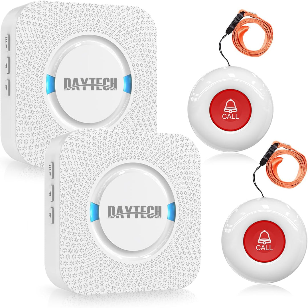 Daytech Senioren Notruf Hausnotruf Intern Notrufknopf Für Senioren Mit Stecker Nach Europäischem Sta