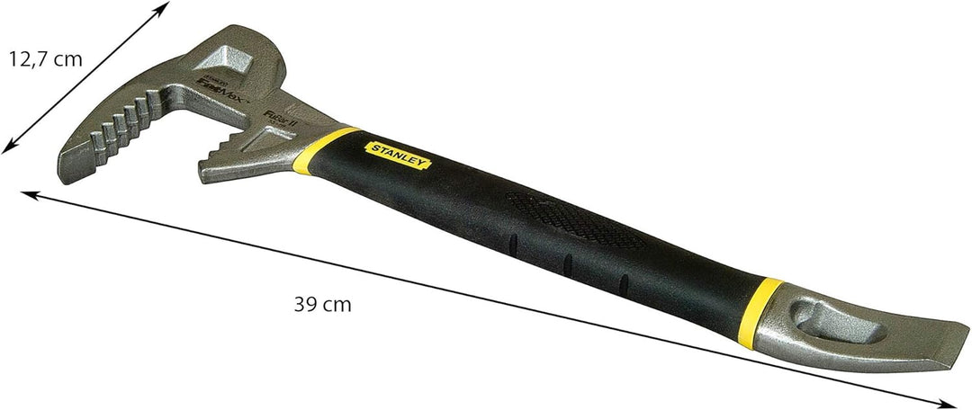 Stanley FatMax Fubar II Abbruchwerkzeug (4-in-1 Werkzeug, Nagelschlitz, Backen für Hölzer, Stemmeise