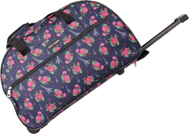 Betsey Johnson Designer-Handgepäck-Kollektion – leichte Reisetasche mit Muster, 55,9 cm – Wochenend-