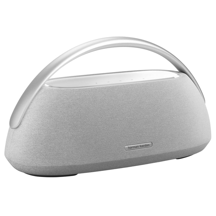 Harman Kardon Go + Play 3 Bluetooth Box in Grau – Tragbarer Lautsprecher mit 8-Stunden-Akku und kräf