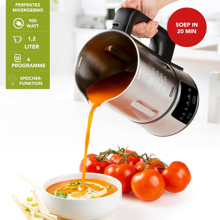 Domo Suppenkocher digital DO727BL,